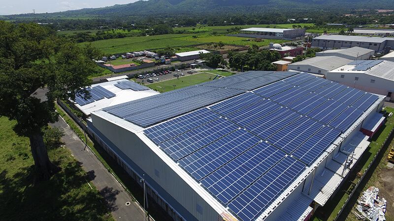 Self-consumption facility by ISE