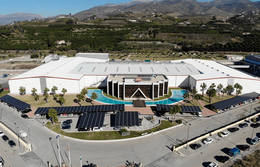 marquesinas fotovoltaicas Trops