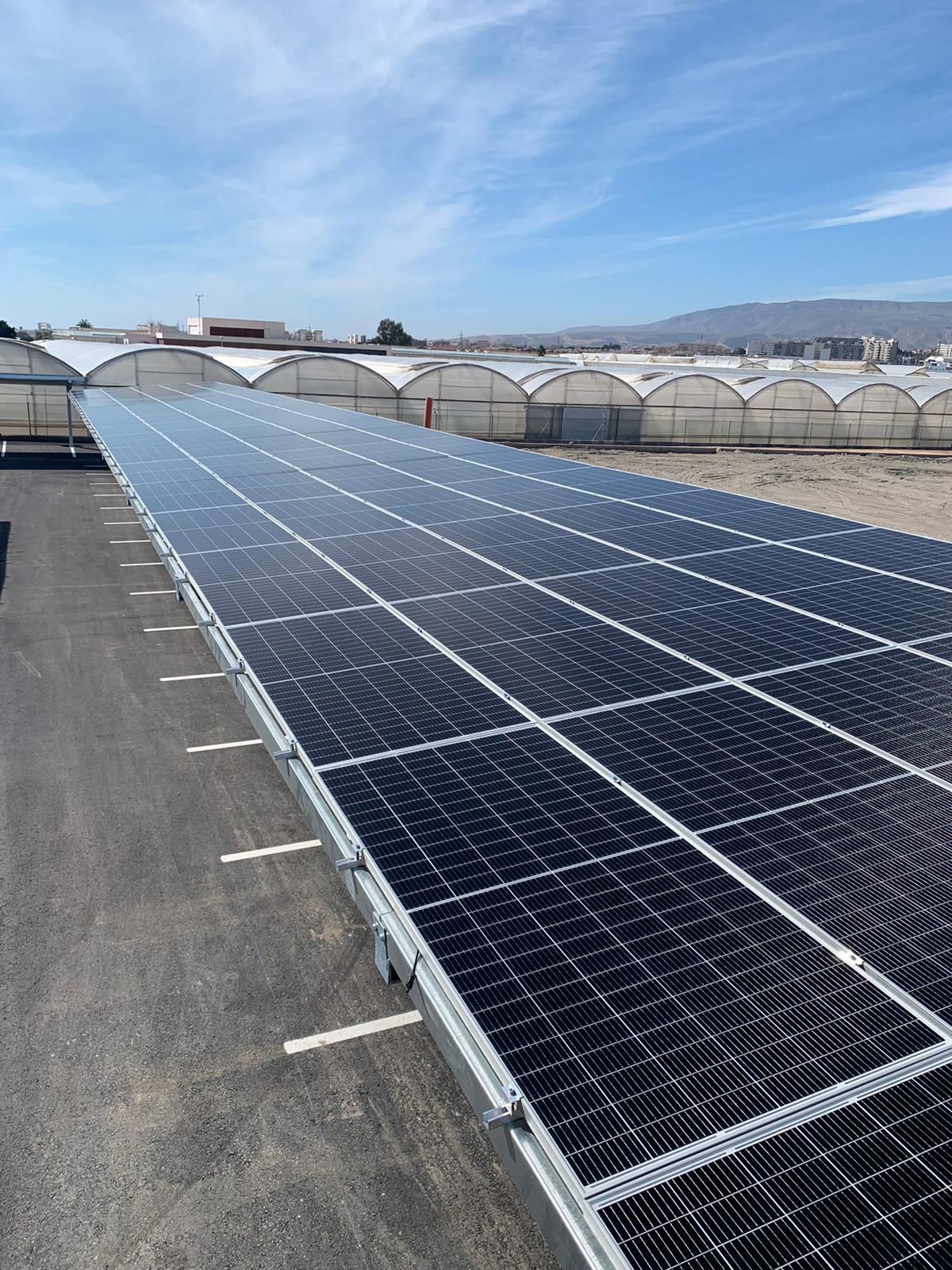 proyecto de autoconsumo 140 kWdc en Almería